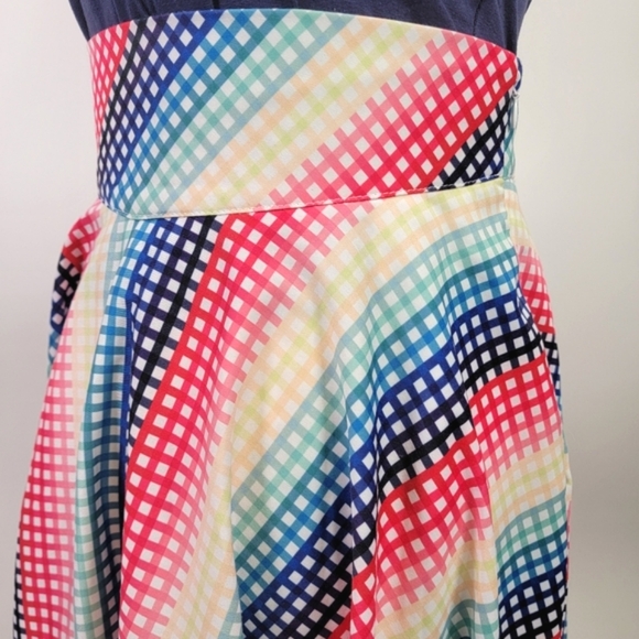 NWOT Voodoo Vixen Rainbow Skirt - Picture 2 of 12